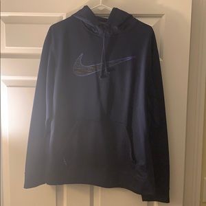Nike Navy Therma-Fit Hoodie